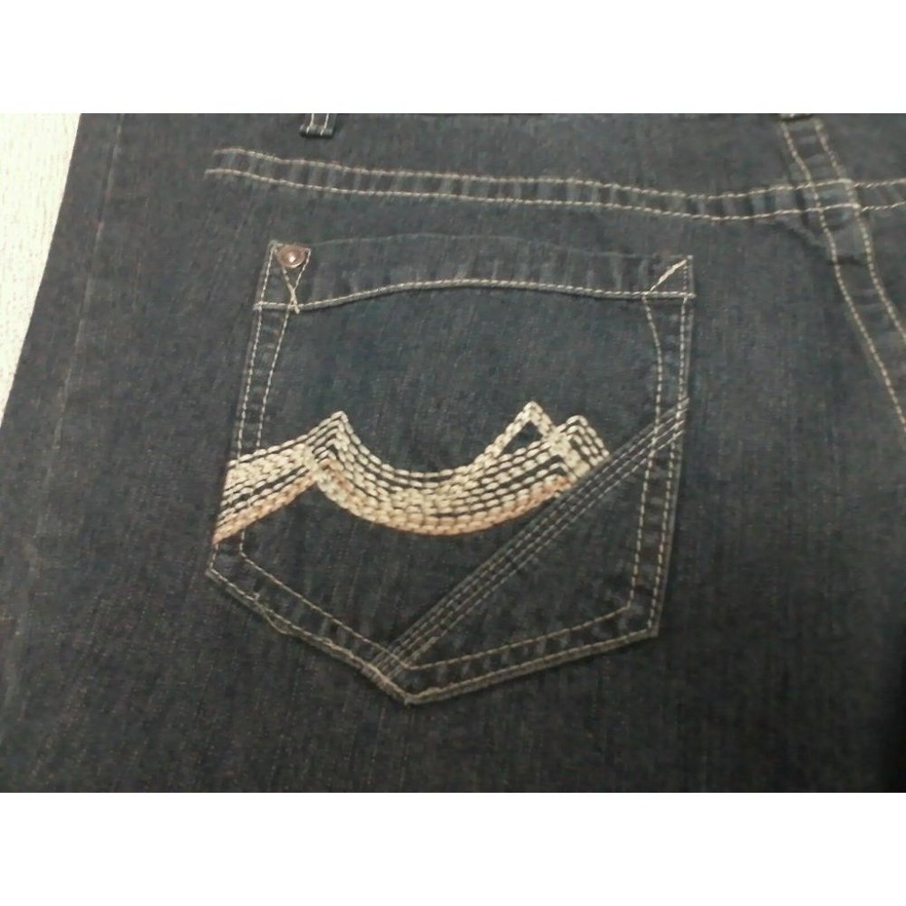 Marx & Dutch Unisex Jeans (40x32) Classic Fit Comfort Straight Legs Medium Wash - Picture 14 of 16